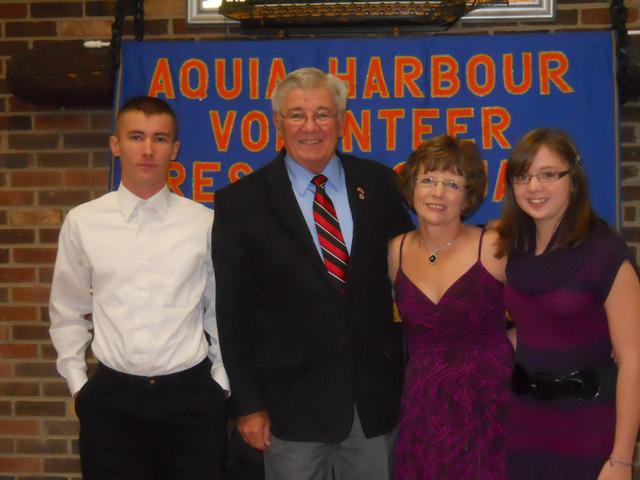 Mike and Sharon Schaefer with Grandchildren Zachary Schaefer and Tiffany Silcox
Banquet 2010